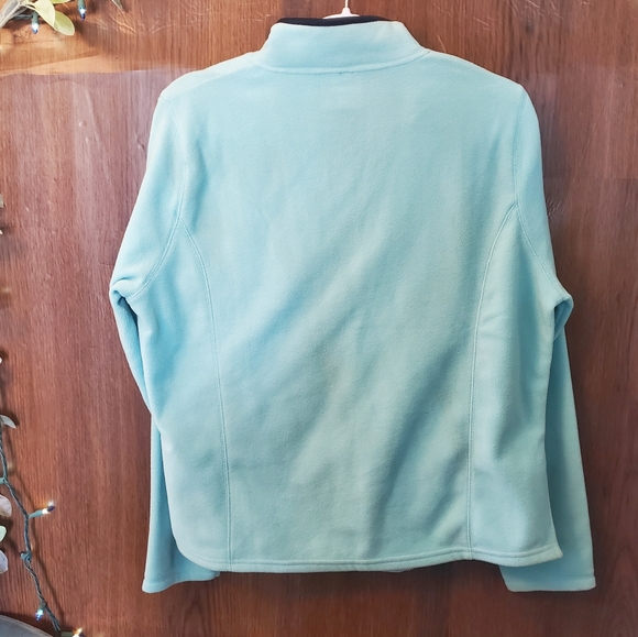 SJB by St. John's Bay Blue Pullover with Zipper - Picture 5 of 5